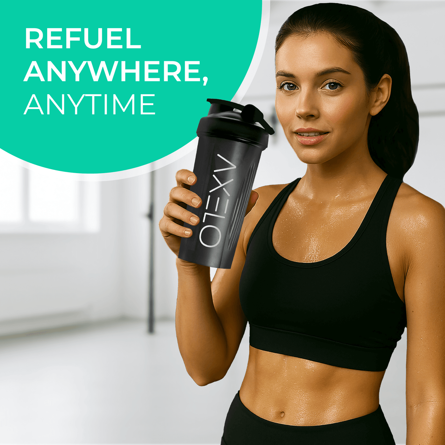 Protein Shaker Bottle