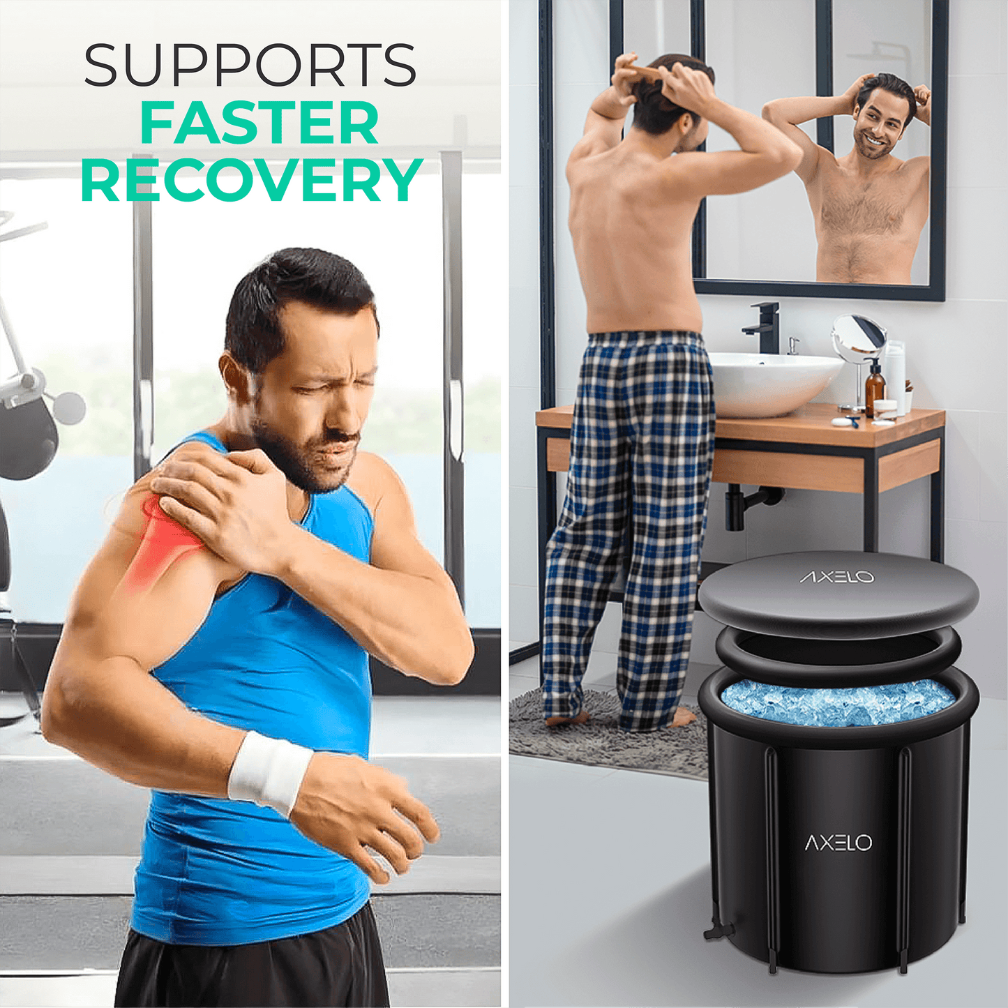 3 in 1 Portable Recovery Ice Bath Pod DP2