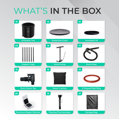 3 in 1 Portable Recovery Ice Bath Pod DP2