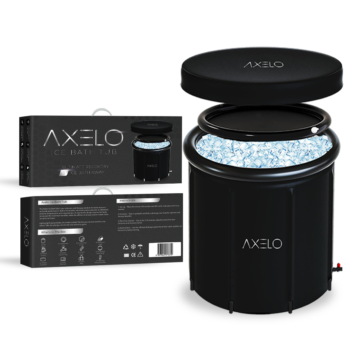 3 in 1 Portable Recovery Ice Bath Pod DP2